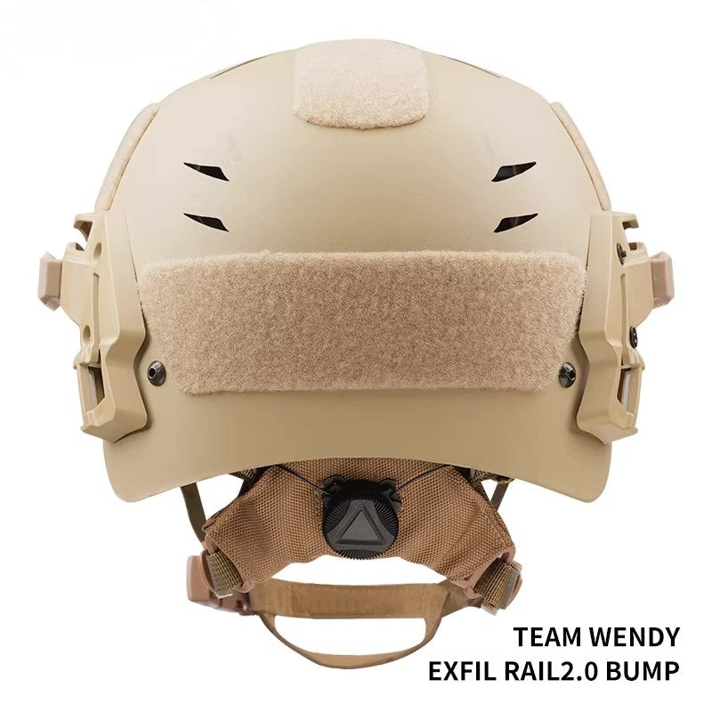 Wendy 2.0 ABS Lightweight Tactical Helmet - Ventilated Anti-Riot Helmet for Cycling