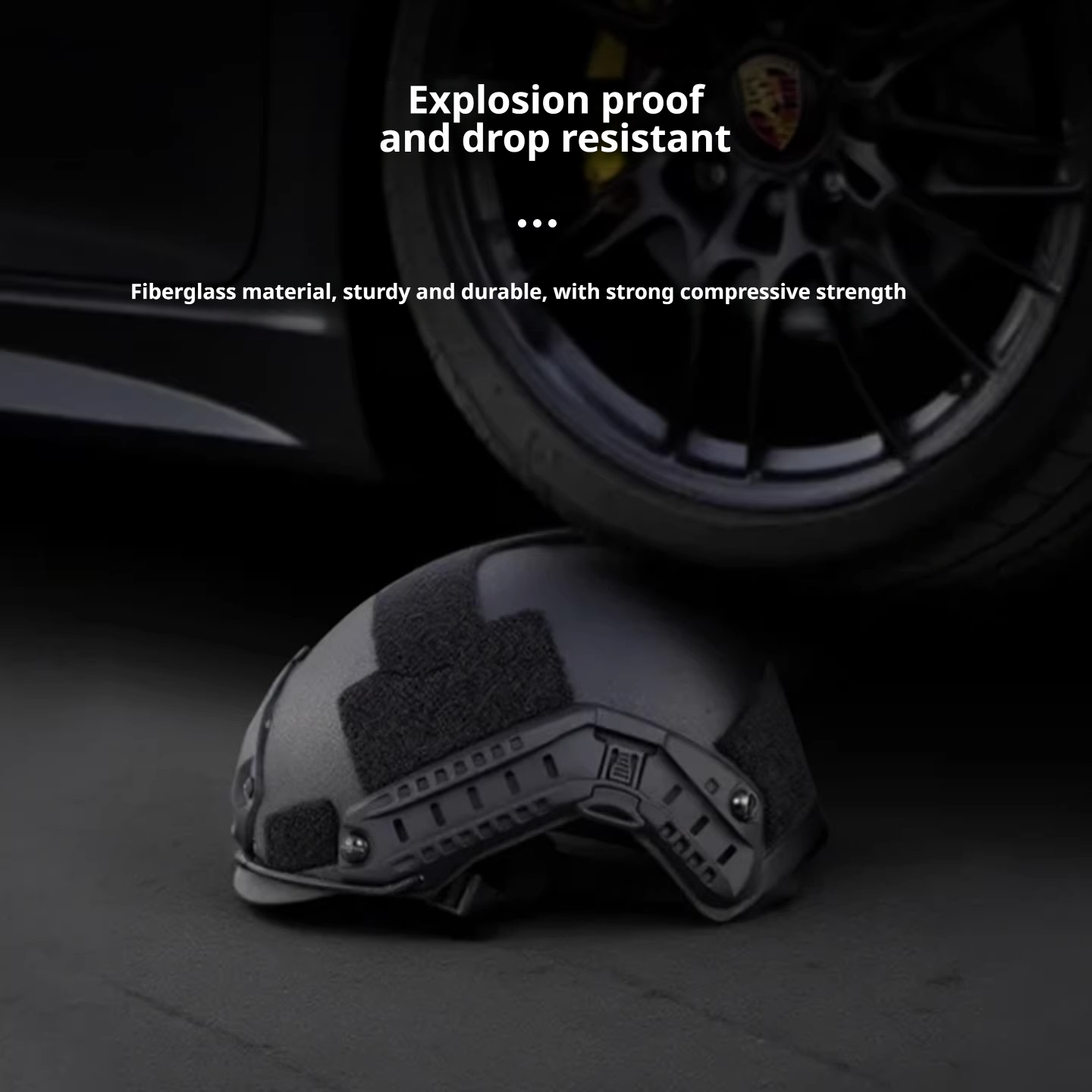 FAST Fiberglass Tactical Training Helmet | Anti-Riot Shock-Resistant CS Field Helmet