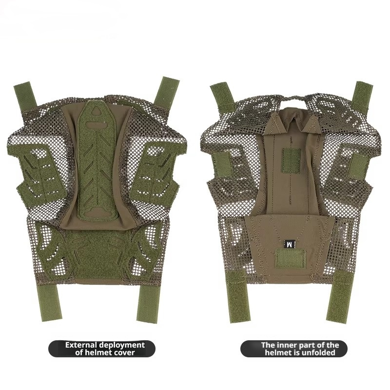 WENDY EXFIL Camouflage Mesh Cover | Magnetic Hook Attachment
