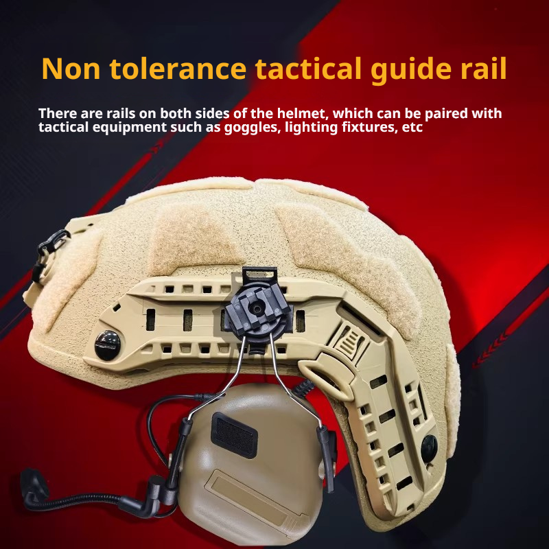 FAST SF NIJ IIIA UHMW-PE Ballistic Helmet | MBS NVG, Team Wendy