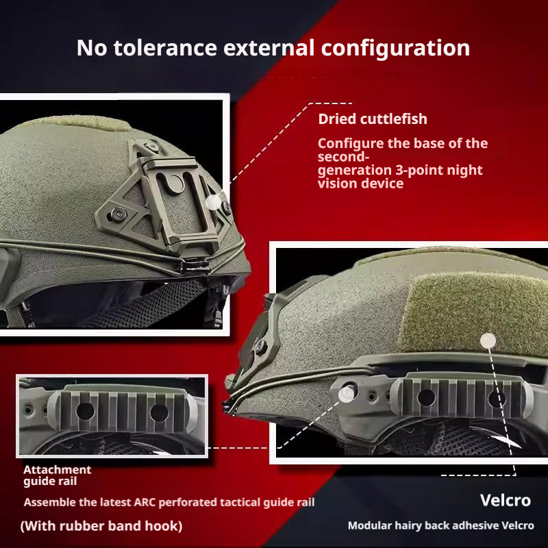 WENDY EXFIL RAIL 2.0 NIJ IIIA Aramid Ballistic Helmet | Kevlar Bulletproof Helmet