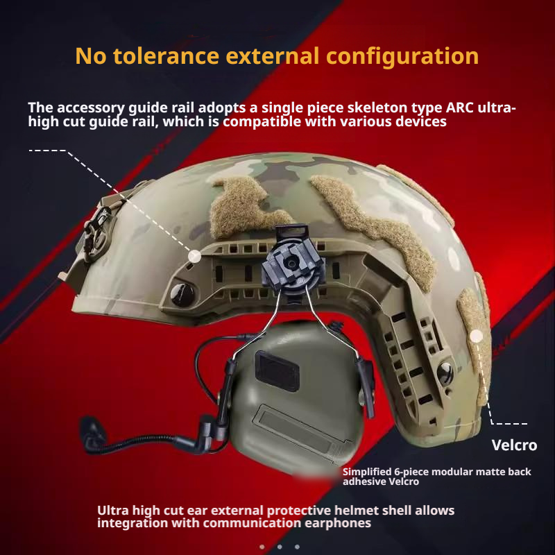 FAST FTHS NIJ IIIA Aramid Ballistic Helmet | Ultra-High-Cut Special Operations Helmet