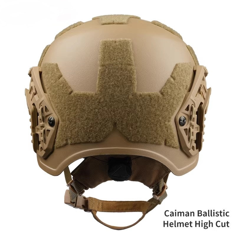 Caiman ABS Anti-Riot Tactical Helmet - High-Cut Version for Tactical Gear & Airsoft Games