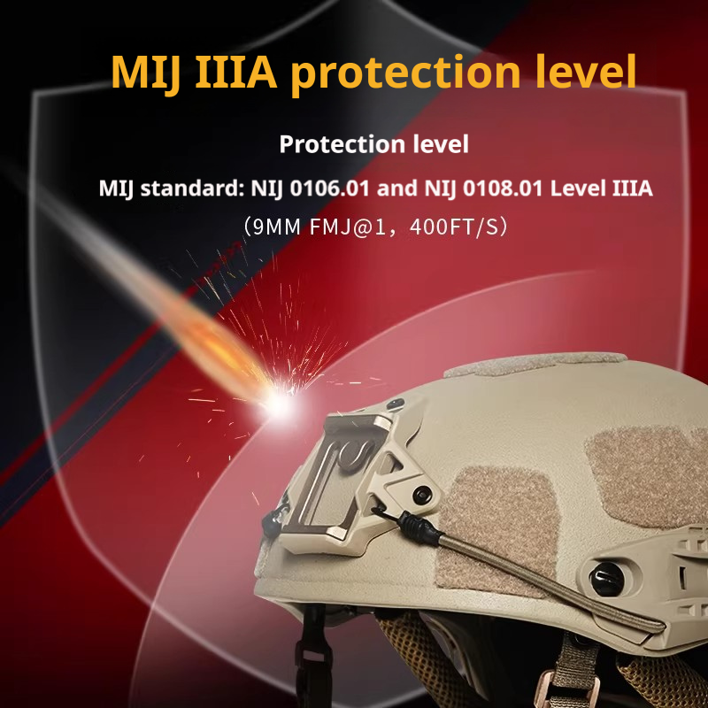 Air Frame ATX NIJ IIIA Aramid Ballistic Helmet | Upgraded Team Wendy Suspension | 7 Colors incl. Multicam