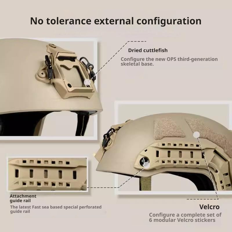 FAST XR Maritime Tactical Helmet System - ABS Training Anti-Riot Helmet