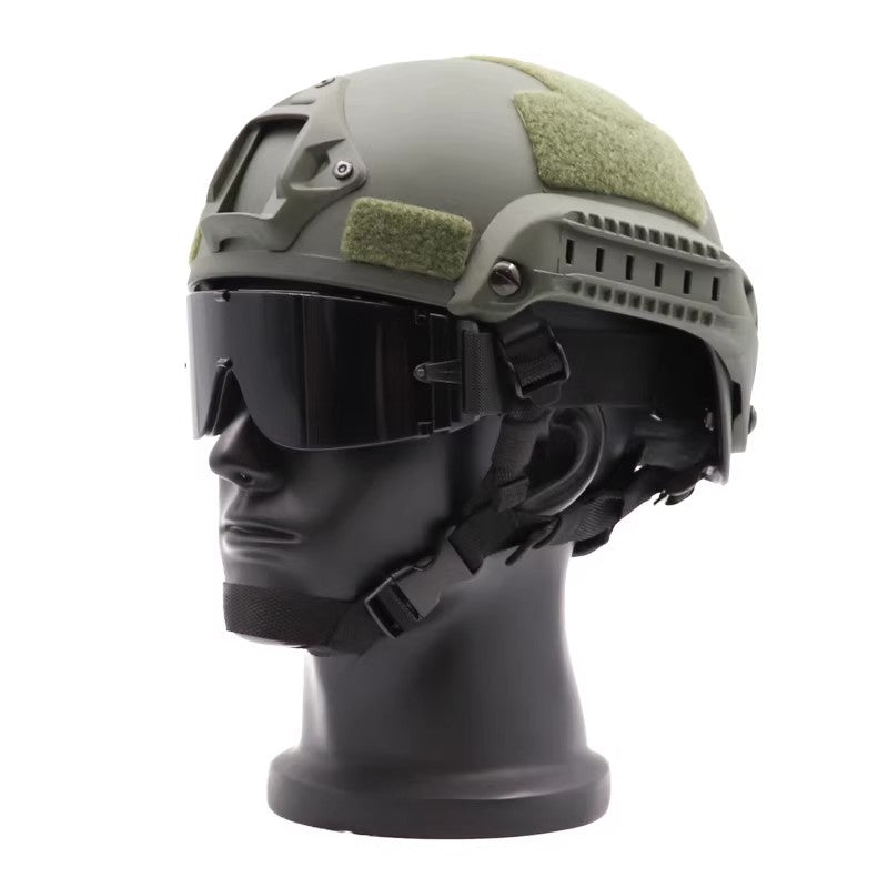 X800 Tactical Goggles | 3-Lens Set, Soft Rubber Frame, PC Lens