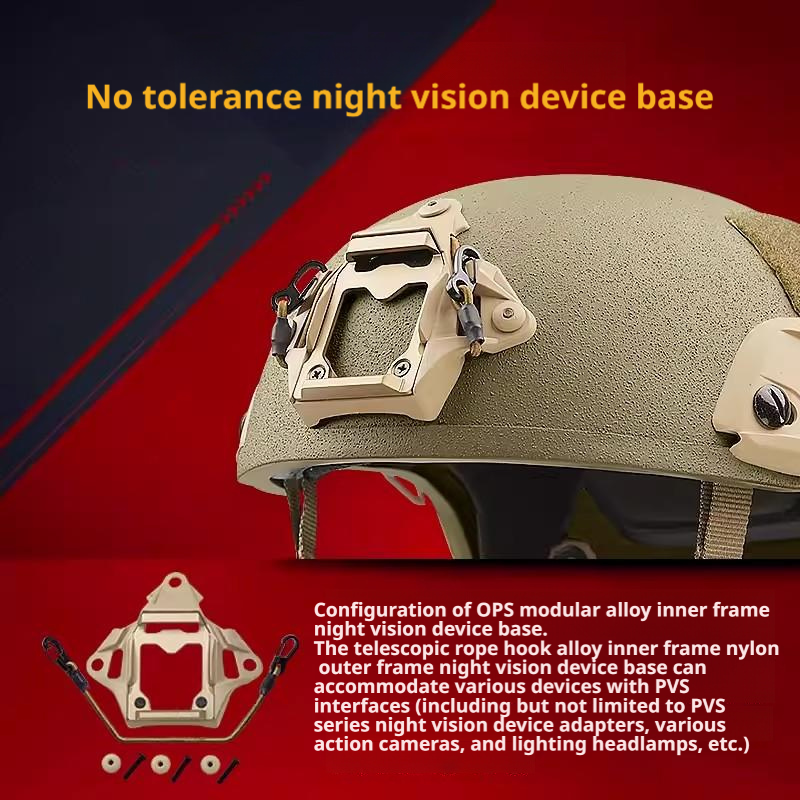 ACH High-Cut NIJ IIIA Aramid Ballistic Helmet | OPS NVG, ARC Rail