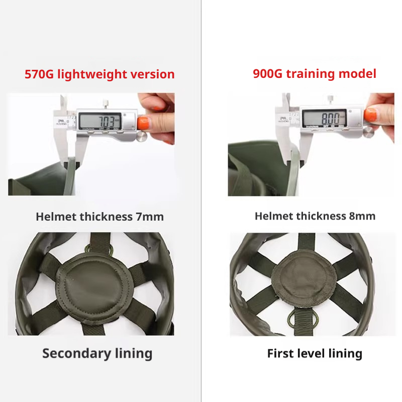 QGF-03 Lightweight Tactical Helmet - Outdoor Anti-Riot Protection & Training Helmet