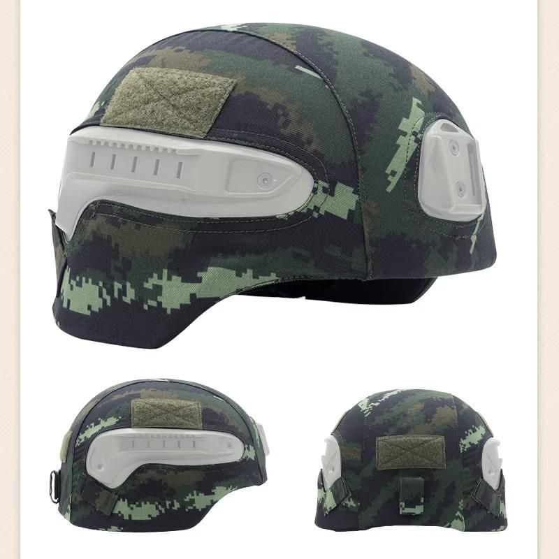 Type 15 Tactical Helmet Rail Cover - Training Camouflage Helmet Cloth