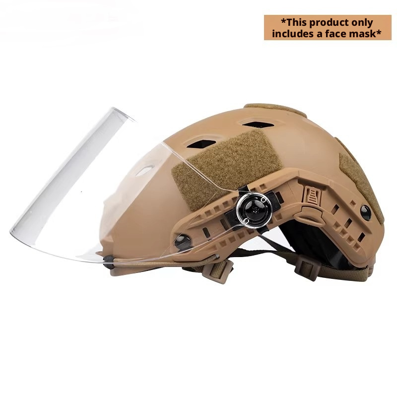 Flip-Up Clear PC Visor | AirFrame, FAST & ACH Helmet Compatible