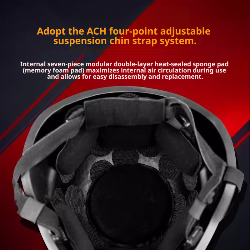 PASGT M88 NIJ IIIA Aramid Ballistic Helmet | US Military Style 0.1237m² Protection Area, 6 Colors