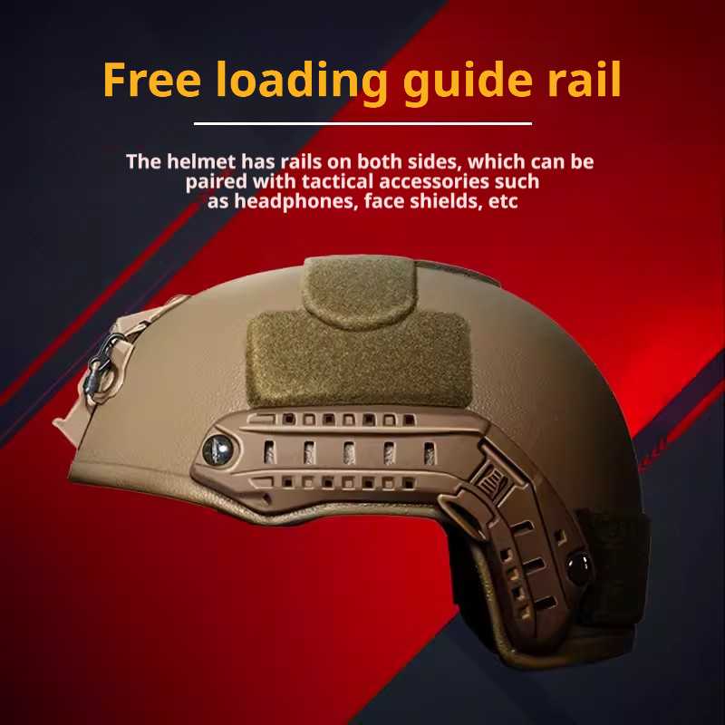 FAST SX NIJ IIIA Ballistic Helmet | 50+ Layer PE Lightweight Paratrooper Tactical Helmet