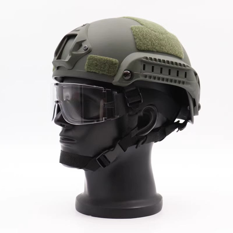 X800 Tactical Goggles | 3-Lens Set, Soft Rubber Frame, PC Lens