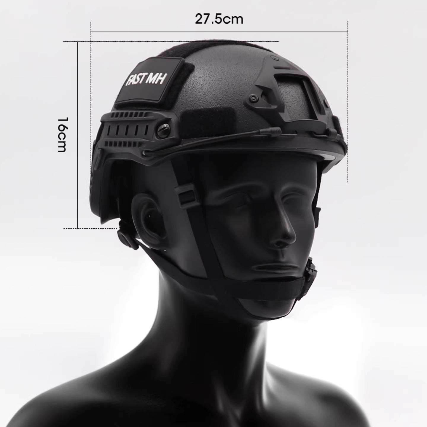 FAST Fiberglass Tactical Training Helmet | Anti-Riot Shock-Resistant CS Field Helmet