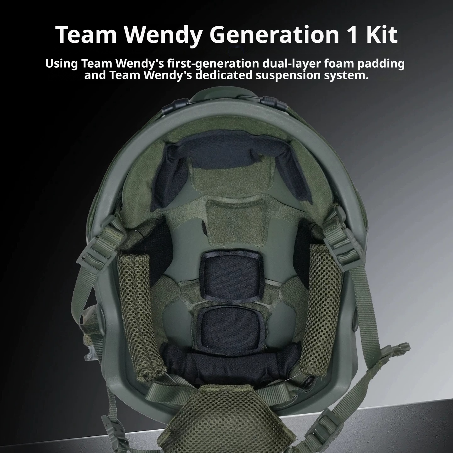 FAST High-Cut Ballistic Helmet | NIJ IIIA UHMW-PE with Team Wendy Suspension
