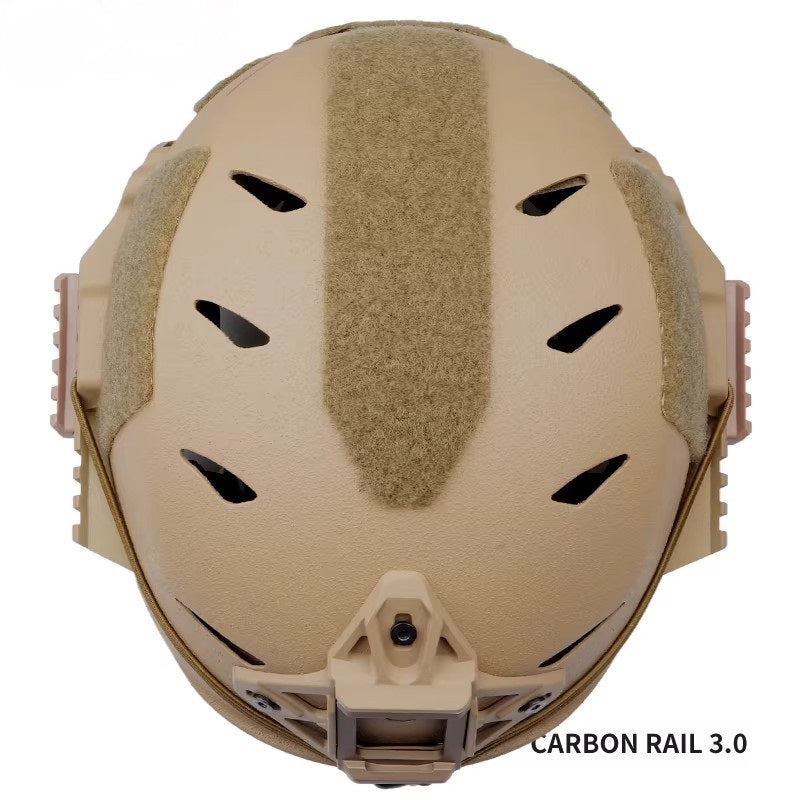 WENDY CARBON RAIL 3.0 Carbon Fiber Tactical Helmet | Airborne Training
