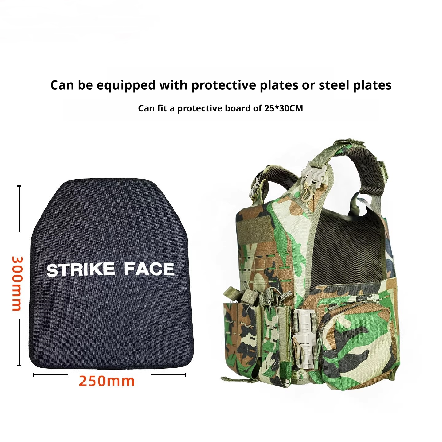 Quick Release Tactical Vest | 3D Ventilation, Plate Ready