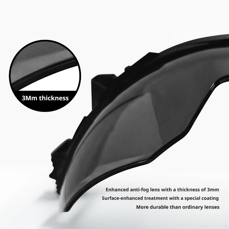 Wendy 3.0 Tactical Helmet Goggles | Fragment Protection | Rail & NVG Mount