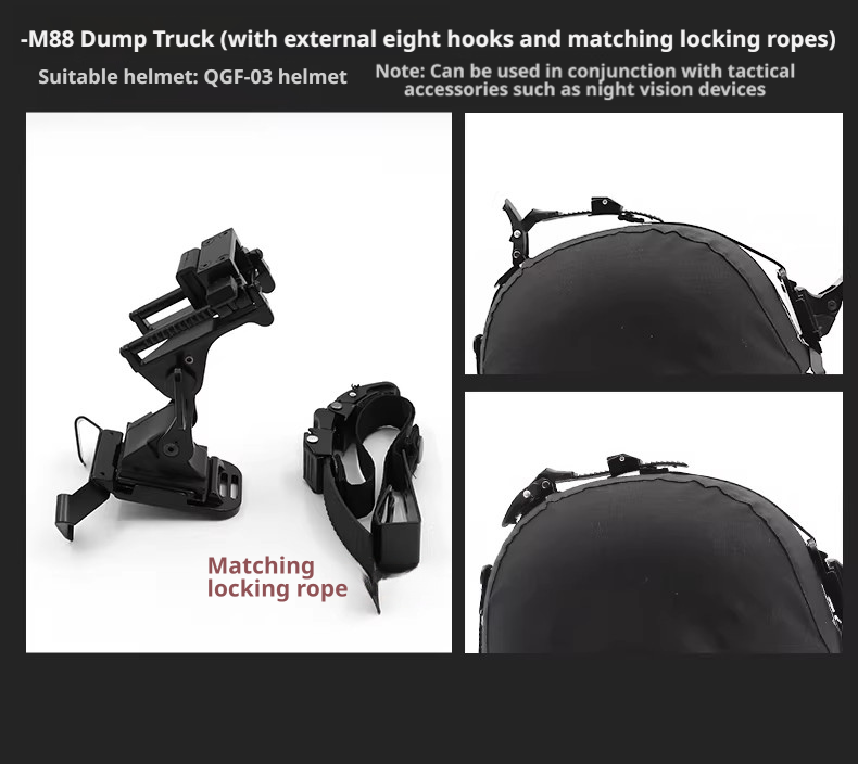 Tactical Helmet NVG Top Shroud Mount | Basic, M88 & MICH