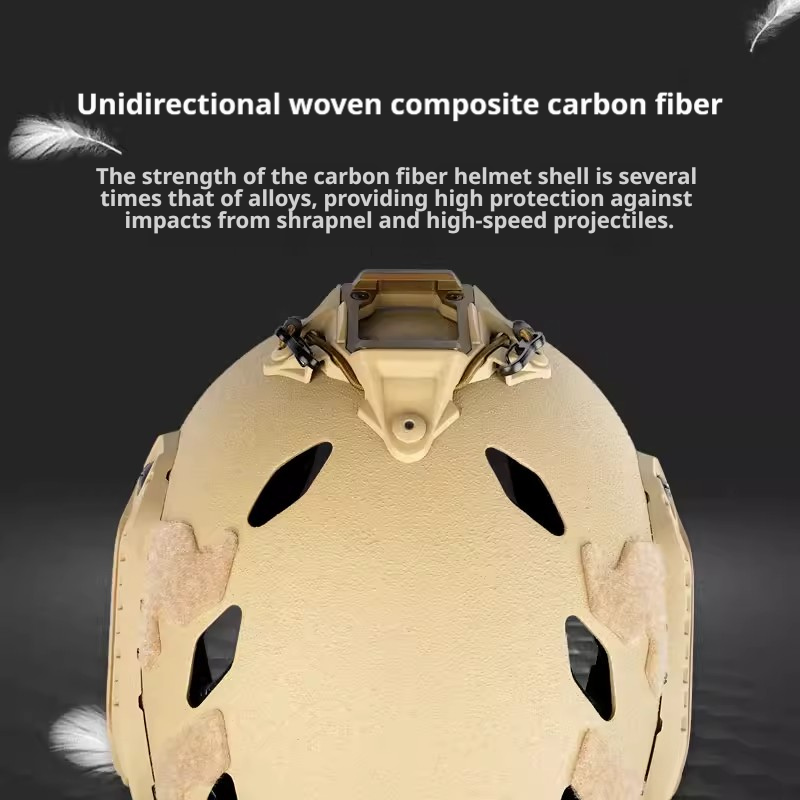 FAST FTHS Carbon Fiber Tactical Helmet | Diamond Vent | EXFIL Compatible