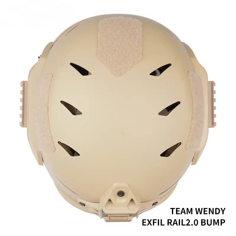 Wendy 2.0 ABS Lightweight Tactical Helmet - Ventilated Anti-Riot Helmet for Cycling