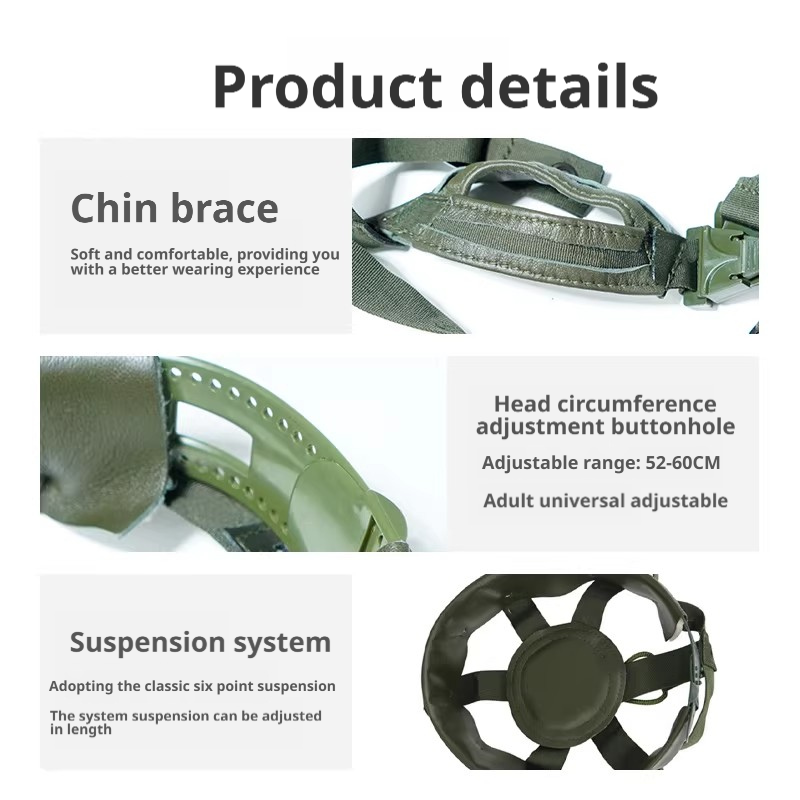 QGF-03 Lightweight Tactical Helmet - Outdoor Anti-Riot Protection & Training Helmet