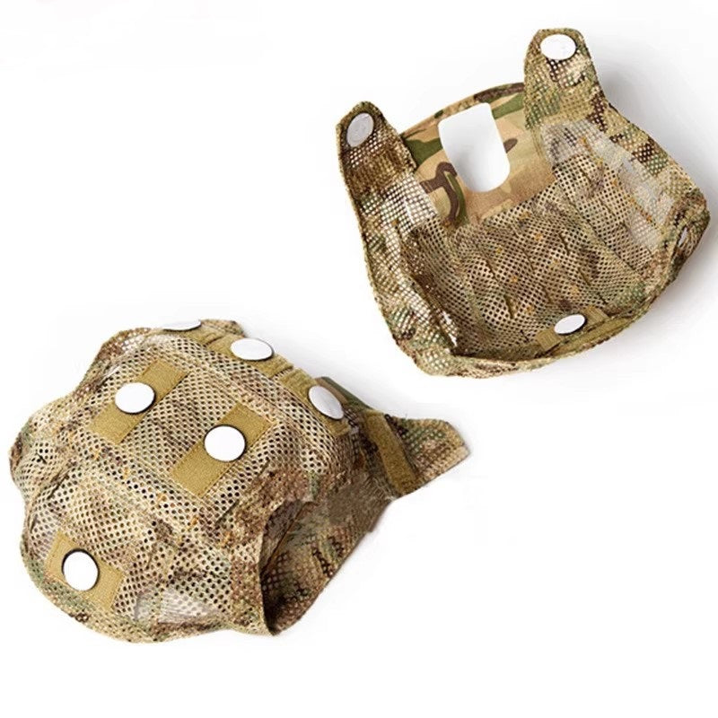AF Series Tactical Helmet Mesh Cover | Camouflage, 50g Nylon