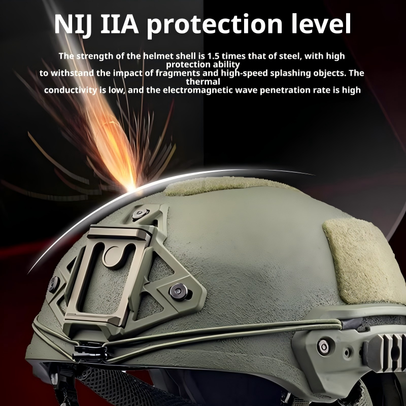 WENDY EXFIL RAIL 2.0 NIJ IIIA Aramid Ballistic Helmet | Kevlar Bulletproof Helmet