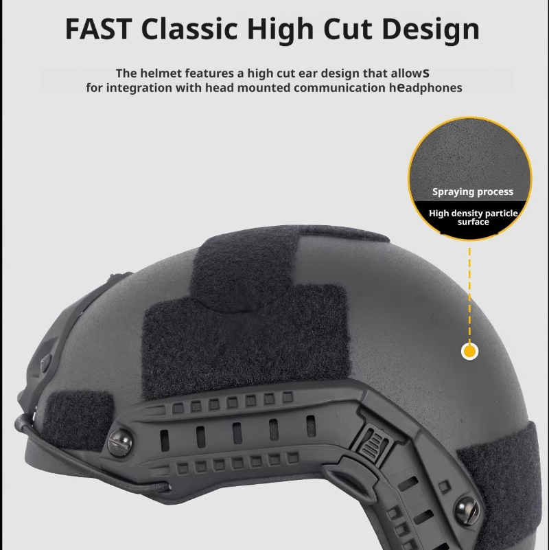 FAST Fiberglass Tactical Training Helmet | Anti-Riot Shock-Resistant CS Field Helmet