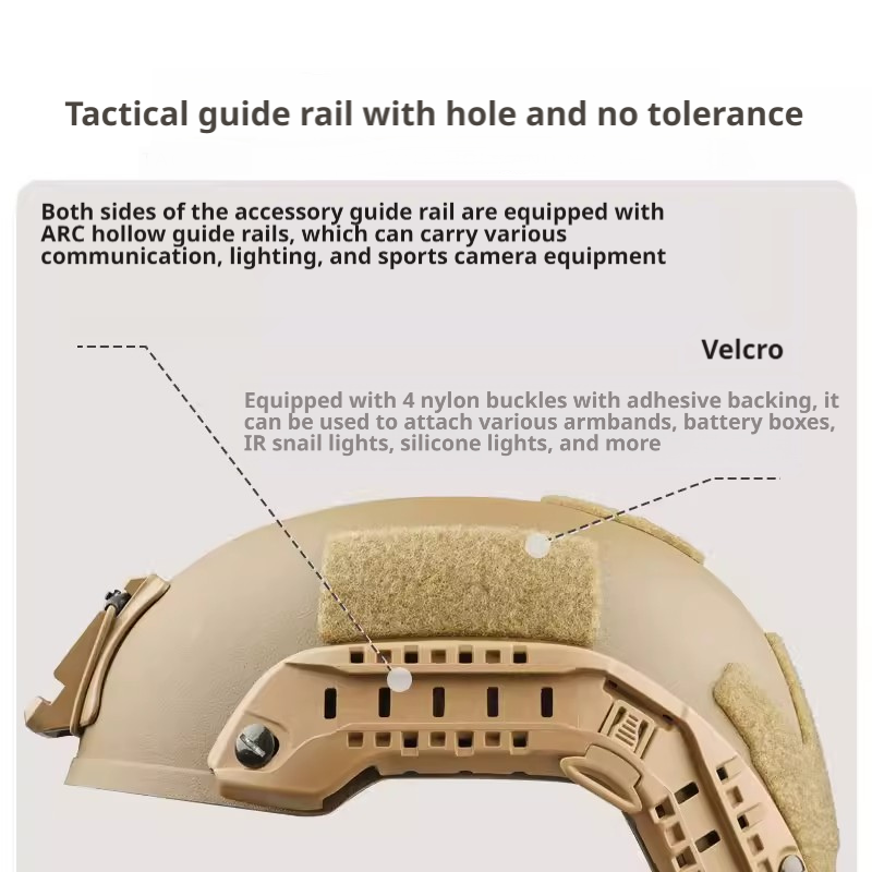 USMC New Combat Protection Helmet - ECH High-Cut MICH 2001 Anti-Riot Helmet