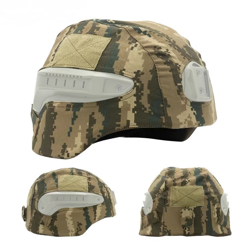 Type 15 Tactical Helmet Rail Cover - Training Camouflage Helmet Cloth