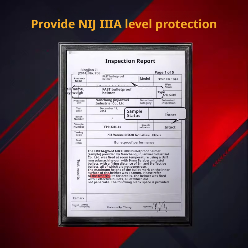 FAST FTHS NIJ IIIA Aramid Ballistic Helmet | Ultra-High-Cut Special Operations Helmet