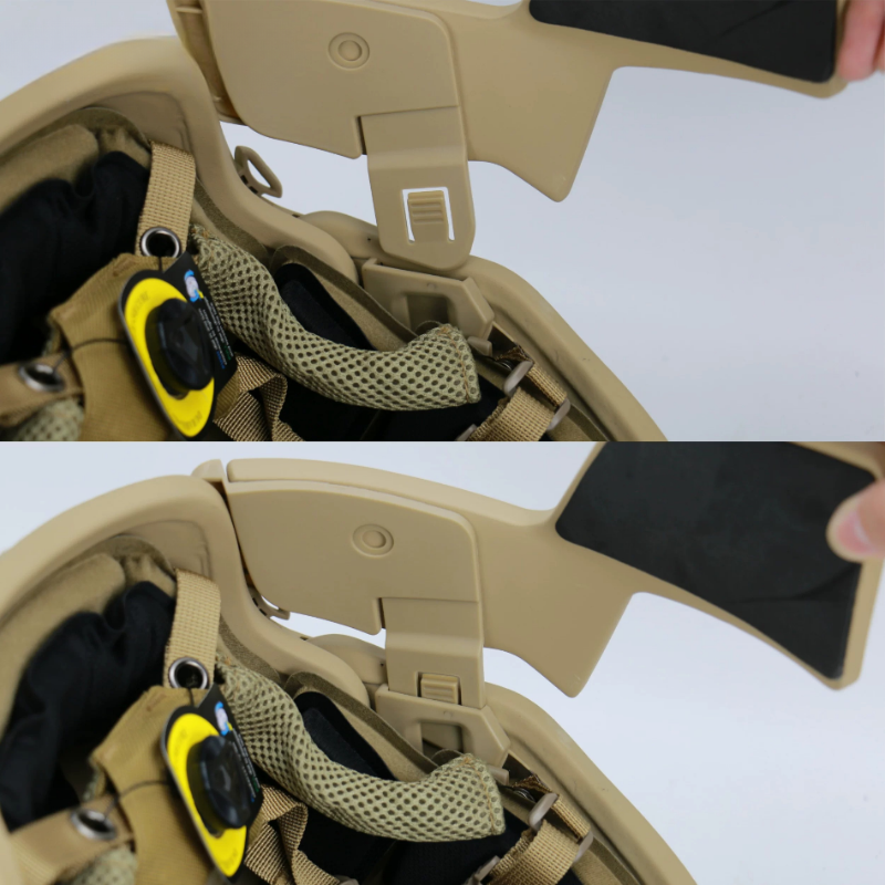 Air Frame Ballistic Helmet Set | NIJ IIIA Aramid with Full Face Shield