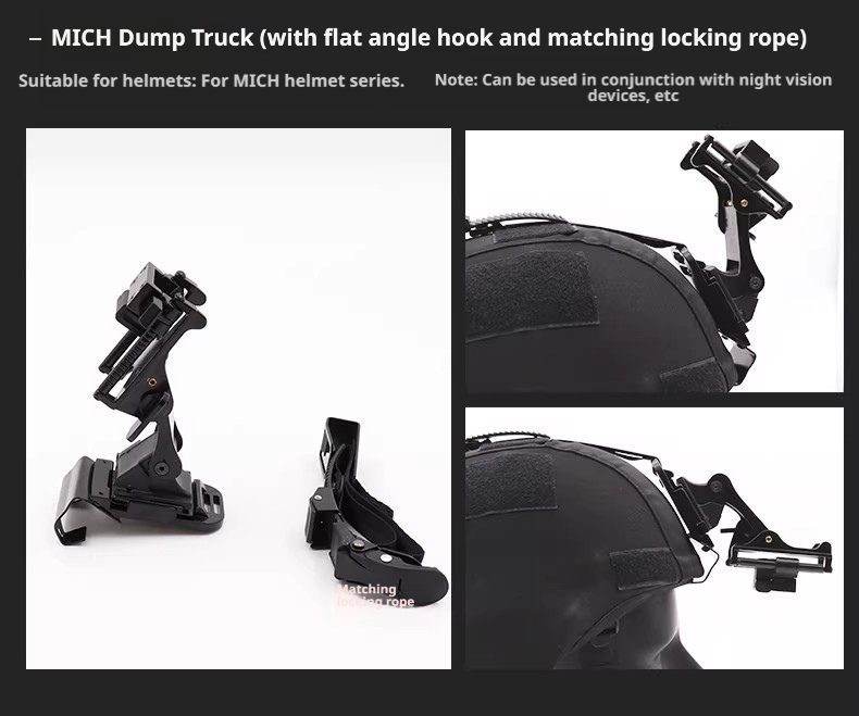 Tactical Helmet NVG Top Shroud Mount | Basic, M88 & MICH