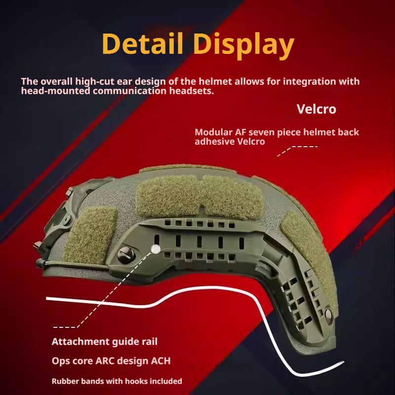 ACH High-Cut NIJ IIIA Aramid Ballistic Helmet – WILCOX & Team Wendy