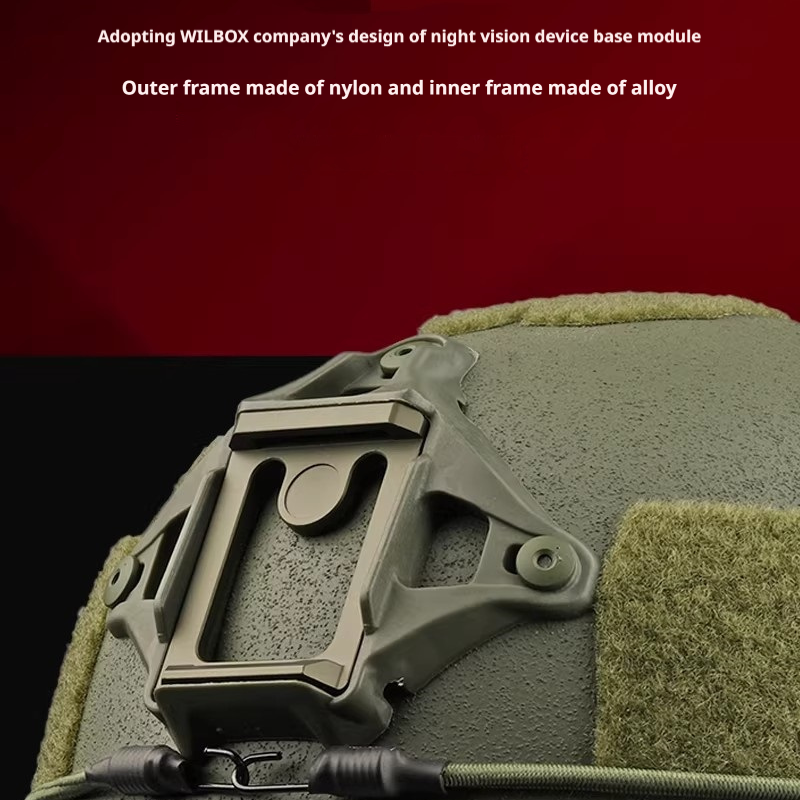ACH High-Cut NIJ IIIA Aramid Ballistic Helmet – WILCOX & Team Wendy