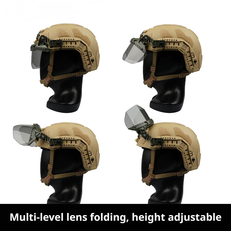 Tactical Helmet Visor & Face Shield | FAST & Wendy Compatible