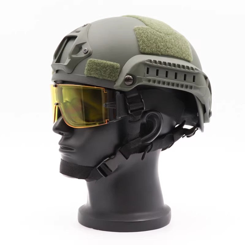 X800 Tactical Goggles | 3-Lens Set, Soft Rubber Frame, PC Lens