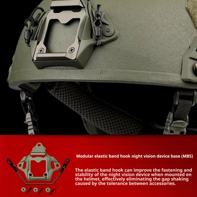 FAST FTHS NIJ IIIA Aramid Ballistic Helmet | Ultra-High-Cut Special Operations Helmet