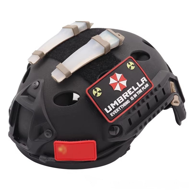 Tactical Helmet IFF Signal Light | Silicone, Steady & Strobe