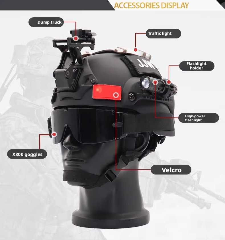 MICH2000 Tactical Training Helmet | ABS Anti-Riot Airsoft CS Field Helmet