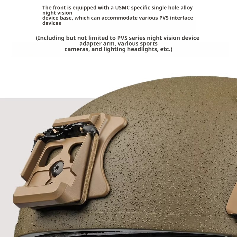 USMC ECH High-Cut Tactical Helmet | UHMW-PE Combat Protective Helmet