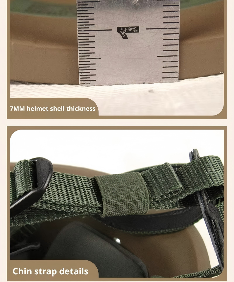 USMC LWH Nylon Tactical Training Helmet | MSA Foam Anti-Riot