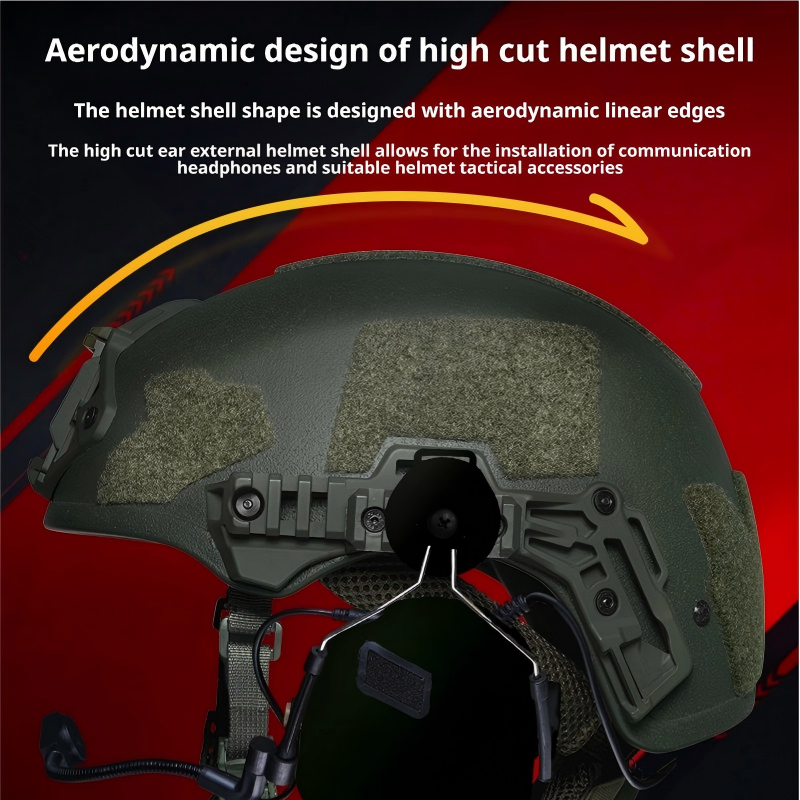 WENDY SFRAIL 3.0 NIJ IIIA Aramid Ballistic Helmet | Tactical Bulletproof Helmet