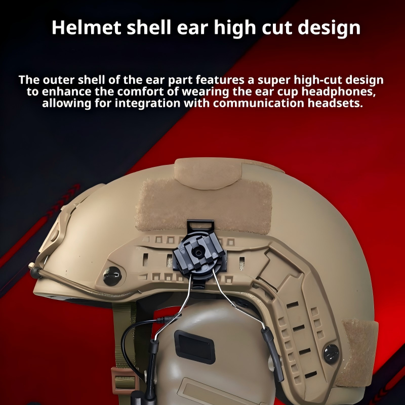 FAST MT Maritime NIJ IIIA Kevlar Ballistic Helmet | Maritime System Tactical Helmet