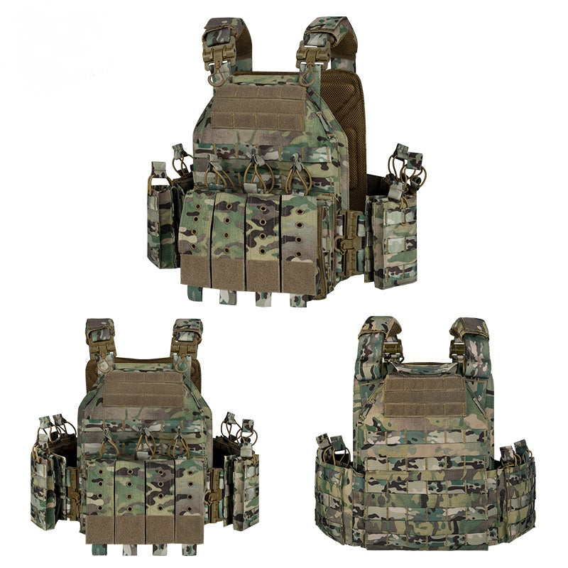 Quick-Release Tactical Vest | 1000D Nylon Modular Plate Carrier – 9 Colors
