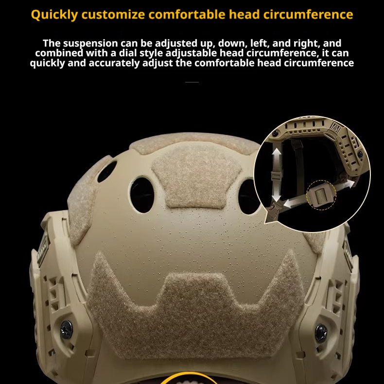 FAST SF Ultra-High-Cut ABS Tactical Training Helmet | Anti-Riot & Airsoft