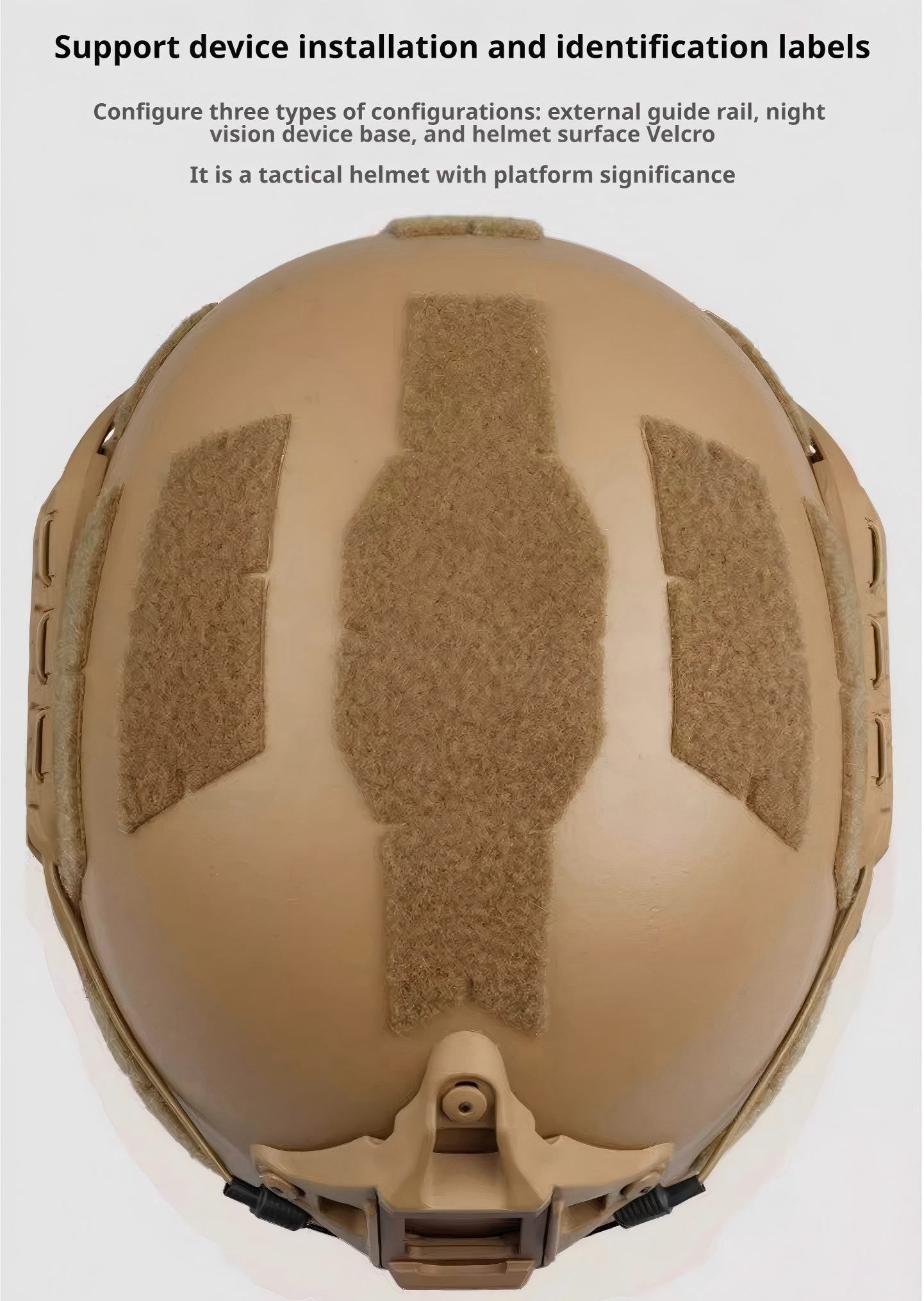 Caiman ABS Anti-Riot Tactical Helmet - High-Cut Version for Tactical Gear & Airsoft Games