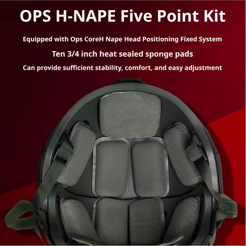 Air Frame NIJ IIIA Ballistic Helmet | Aramid or PE, Ops-Core H-Nape