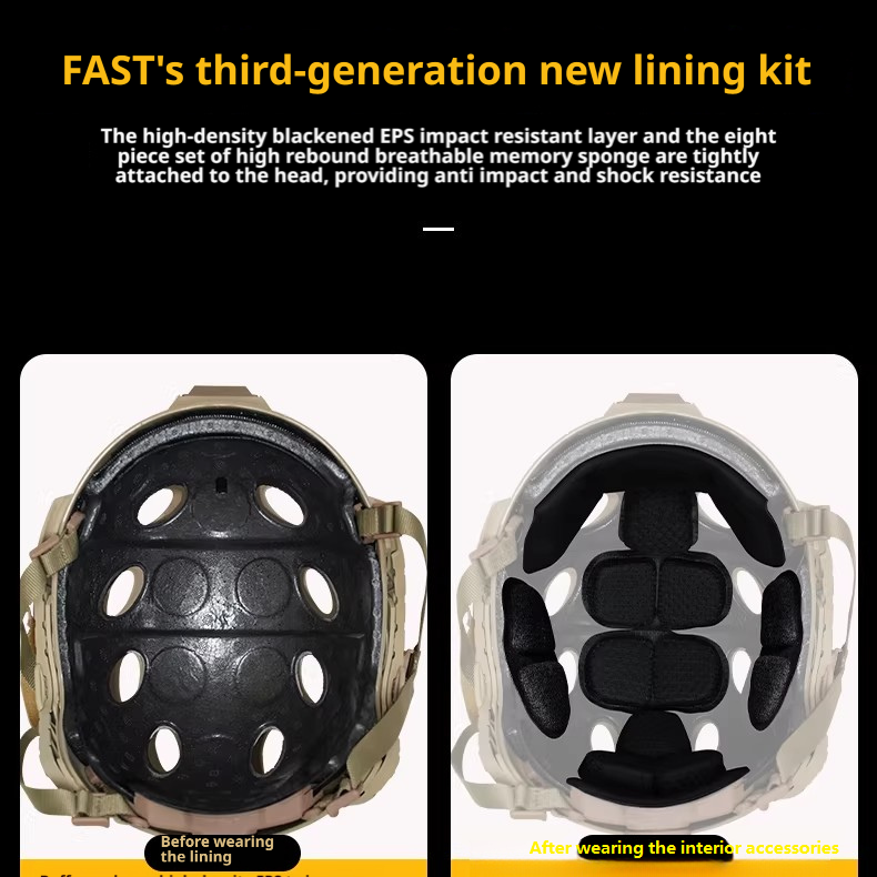 FAST SF Ultra-High-Cut ABS Tactical Training Helmet | Anti-Riot & Airsoft